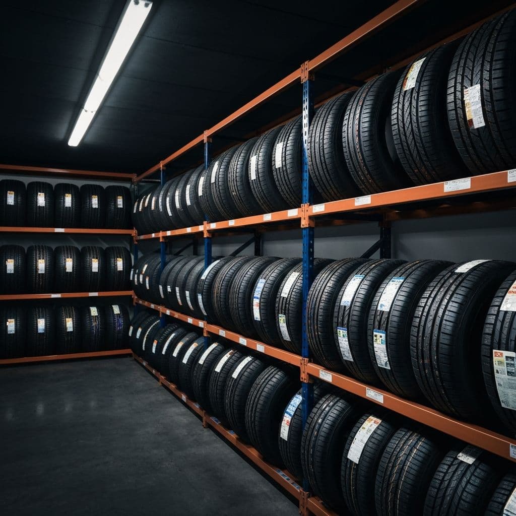 Premium tire warehouse and storage